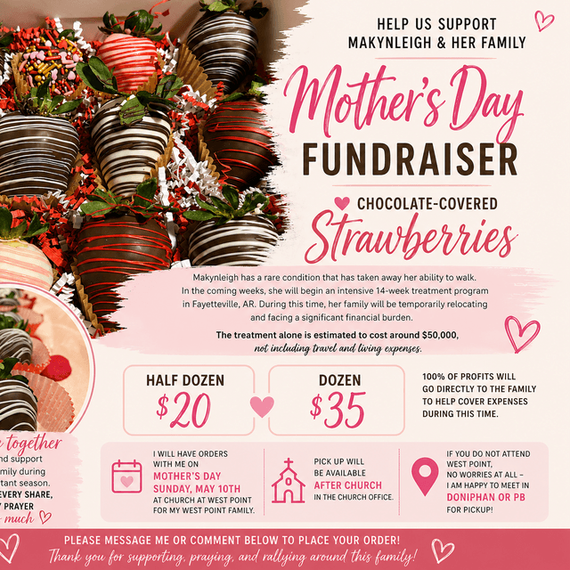Chocolate Berries Fundraiser 1/2Doz at Zen Spa in Poplar Bluff, MO